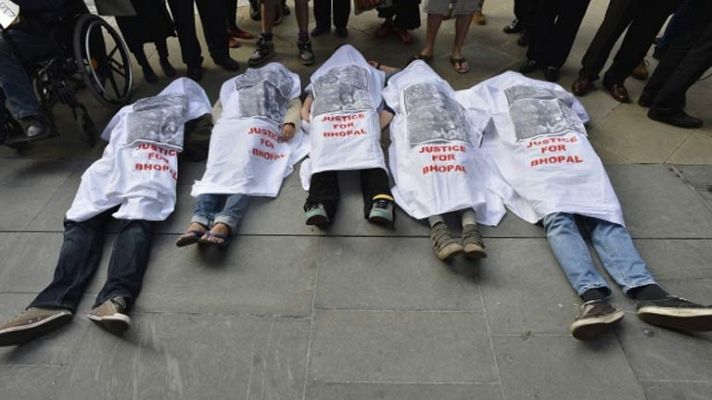 Telediario 1 - Polémico patrocinio de Dow a Londres 2012