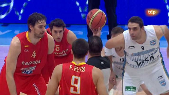 Baloncesto en RTVE - Gira Preolímpica:España-Argentina