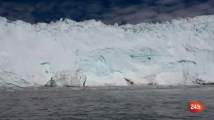 Informativo 24h - Un glaciar se rompe en Groenlandia