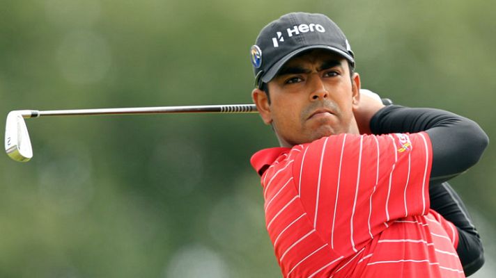 Telediario 1 - Espectacular hoyo en uno en el Open británico