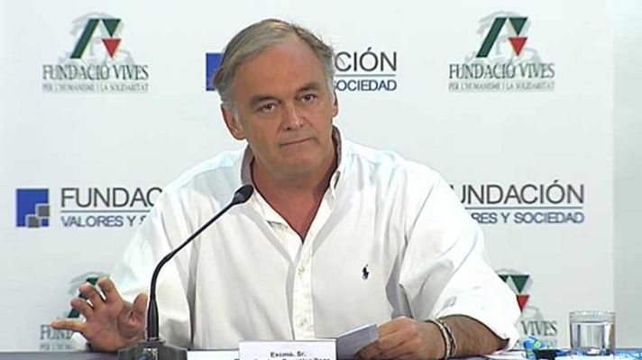 Telediario 1 - El PP pide al BCE que intervenga