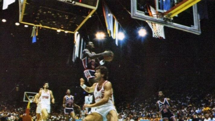 Telediario 1 - El EE.UU-España de Los Ángeles 84 cambió nuestro baloncesto
