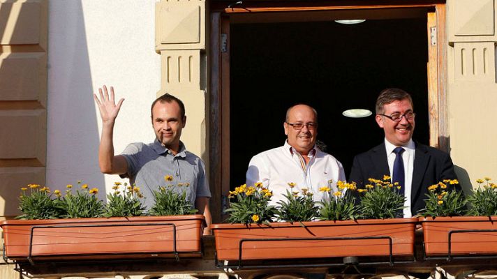 Telediario 1 - Iniesta pide el Balón de Oro para algún compañero de la 'Roja'