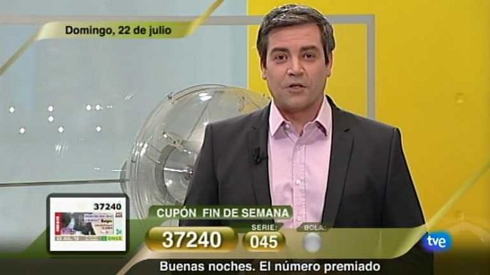 Sorteos ONCE - Sorteo ONCE - 22/07/12