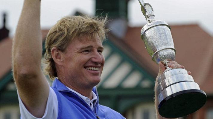 Telediario 1 - Ernie Els se lleva el Open Británico de golf