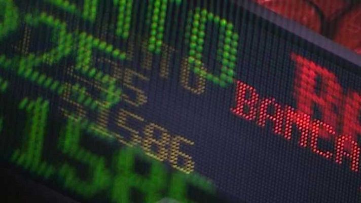 Telediario 1 - Desplome de la bolsa