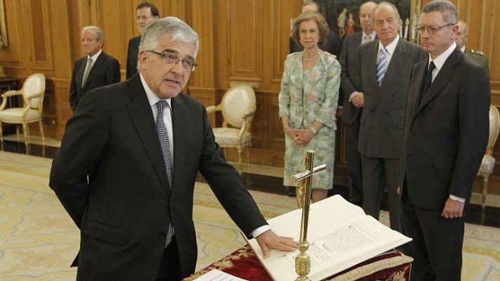 Telediario 1 - Moliner jura el cargo