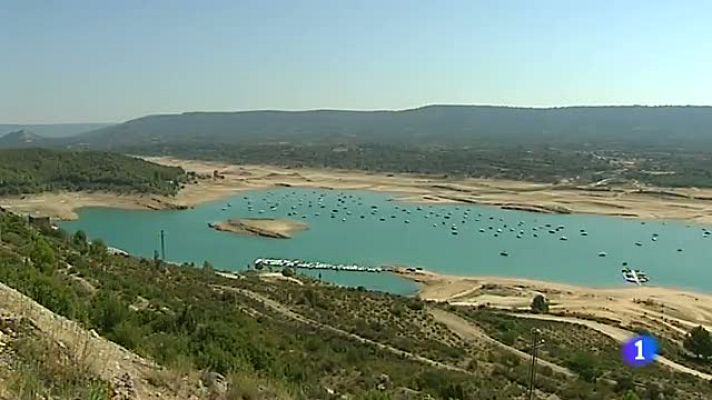 Telediario 1 - Embalses al 57% de su capacidad