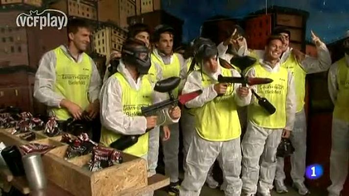 Telediario 1 - Paintball en Valencia, Juanfran en el Atlético y Diop en el Levante