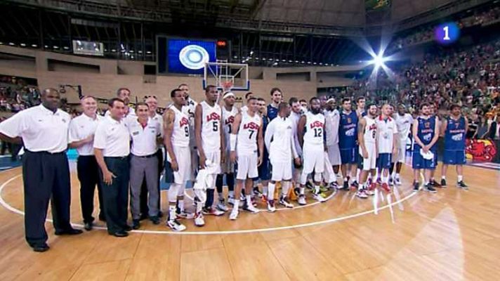 Baloncesto en RTVE - Gira Preolímpica:España-EE.UU.