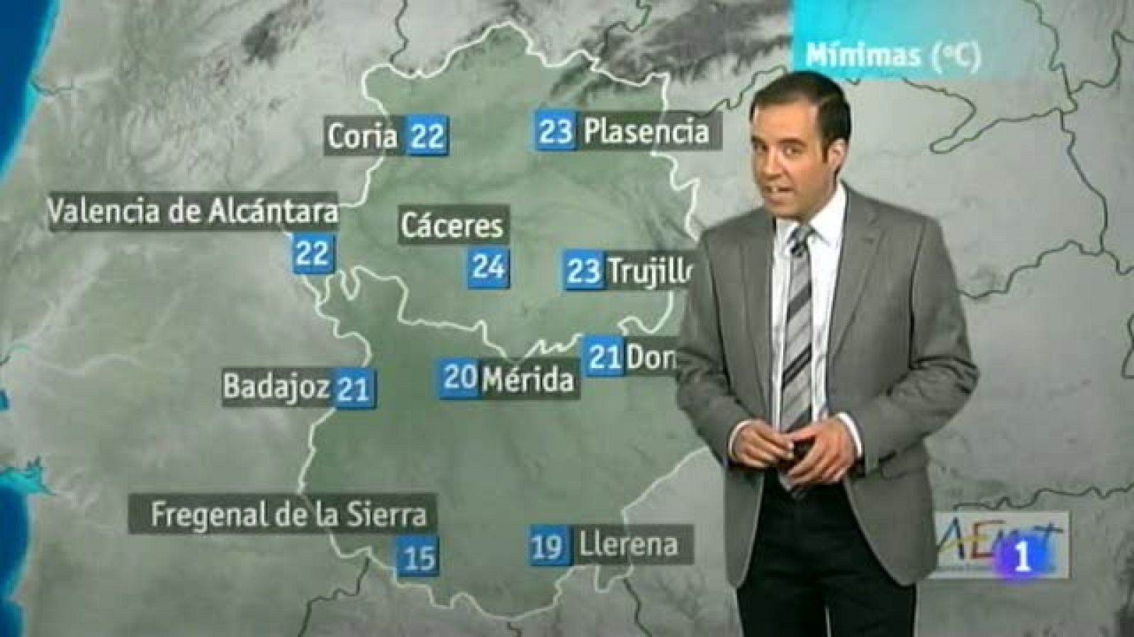 El tiempo en Extremadura - 25/07/12 | Ver