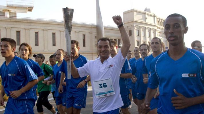 Telediario 1 - Barcelona conmemora los 20 años de sus Juegos Olímpicos