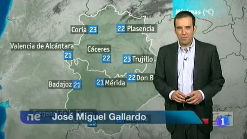 El tiempo en Extremadura - 26/07/12 | Ver