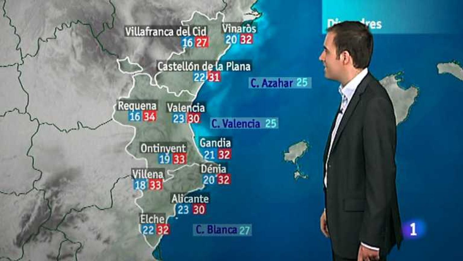El tiempo en la Comunidad Valenciana - 26/07/12 - Ver ahora