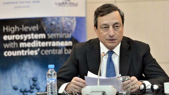 Telediario 1 - Draghi: "El BCE hará todo lo necesario para defender el euro"