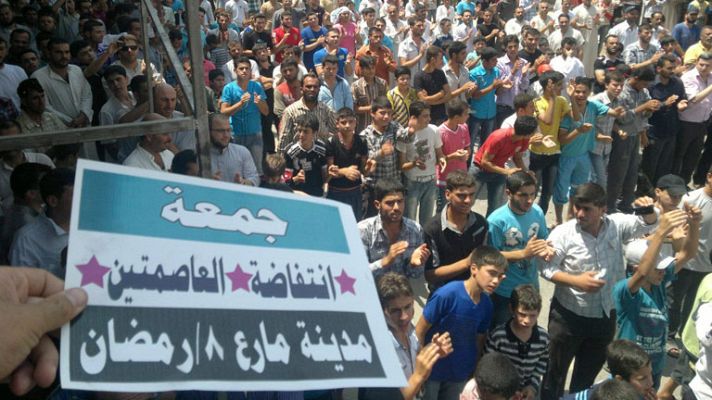 Telediario 1 - Lucha por el control de Alepo