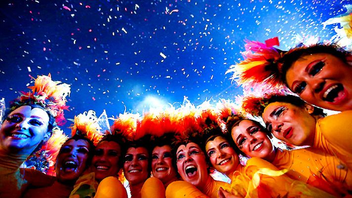 Telediario 1 - La ceremonia de inauguración de Londres 2012, música y color