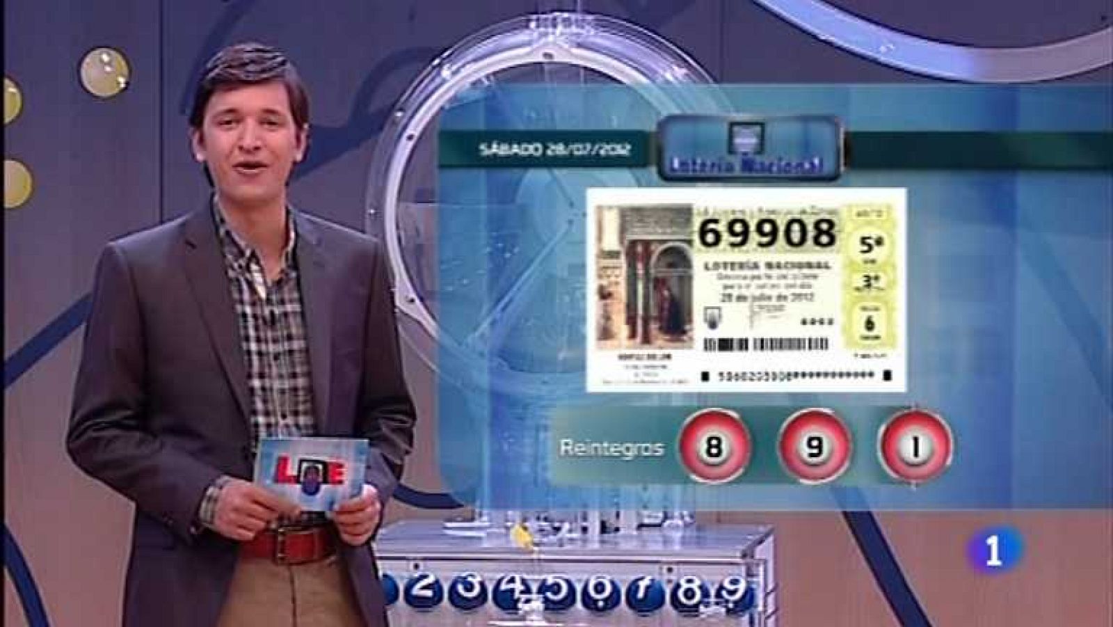 Lotería Nacional - 28/07/12 - ver ahora