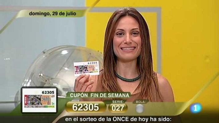 Sorteos ONCE - Sorteo ONCE - 29/07/12