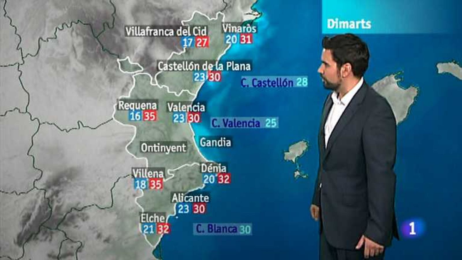 El tiempo en la Comunidad Valenciana - 30/07/12 - Ver ahora
