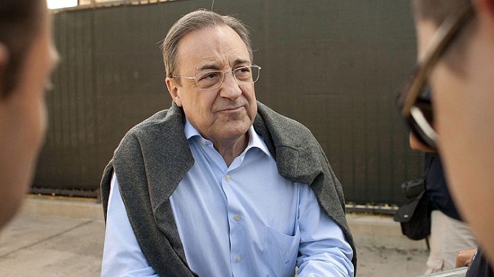 Telediario 1 - Florentino Pérez al frente del Real Madrid en la gira americana
