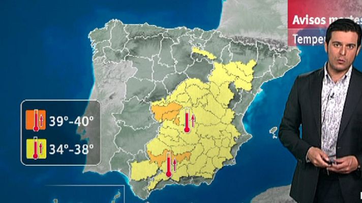 El tiempo - Temperaturas altas en la mitad sur