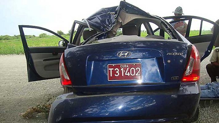 Telediario 1 - Cuba investiga al español Carromero