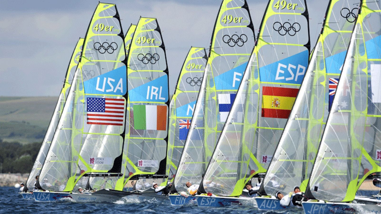 Los regatistas españoles en Londres