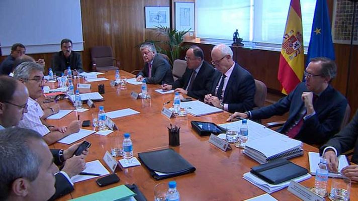 Telediario 1 - Los mineros, cerca de llegar a un acuerdo con el Gobierno