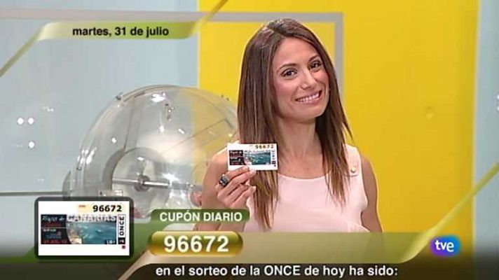 Sorteos ONCE - Sorteo ONCE - 31/07/12