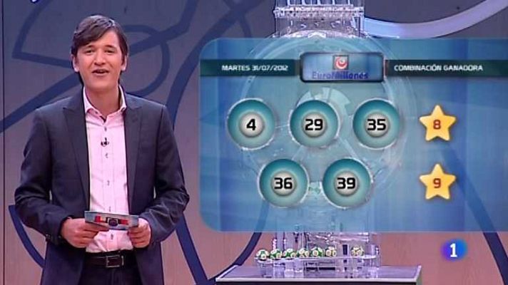 Loterías - Bonoloto y Euromillones - 31/07/12