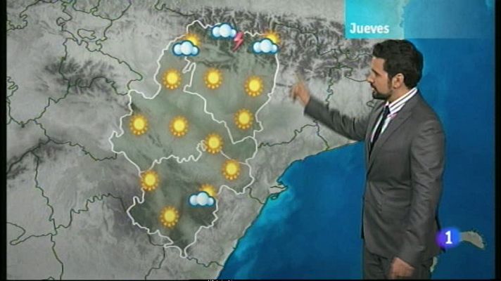 Noticias Aragón - El tiempo en Aragón - 01/08/12