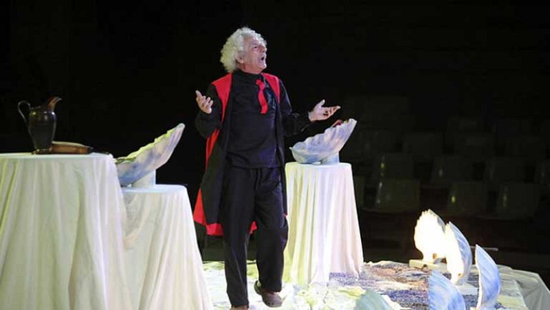 El actor Rafael Álvarez afronta el reto de resumir la extensa odisea de Ulises en dos horas