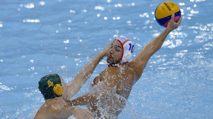 Telediario 1 - La selección de waterpolo sigue