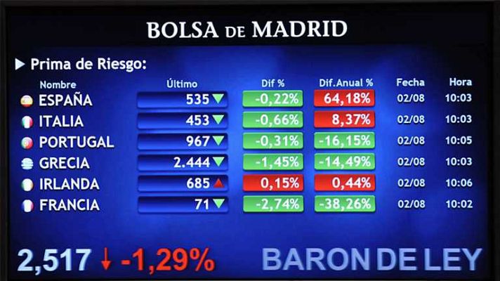 Telediario 1 - Telediario - 21 horas - 02/08/12