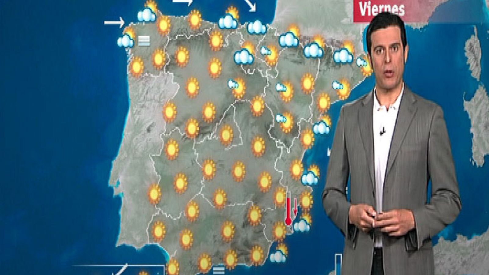 Temperaturas altas en Canarias, Andalucía y Castilla-La Mancha