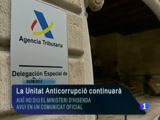 Informatiu Balear - Informatiu Balear en 2' - 03/08/12