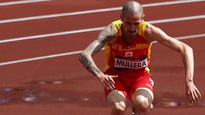Telediario 1 - Mullera corrió los 3.000 obstáculos pero se cayó