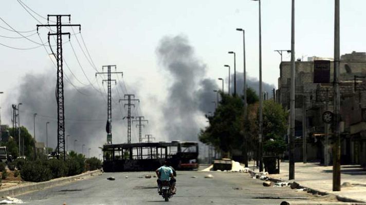 Telediario 1 - Guerra en Siria