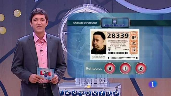 Loterías - Lotería Nacional - 04/08/12