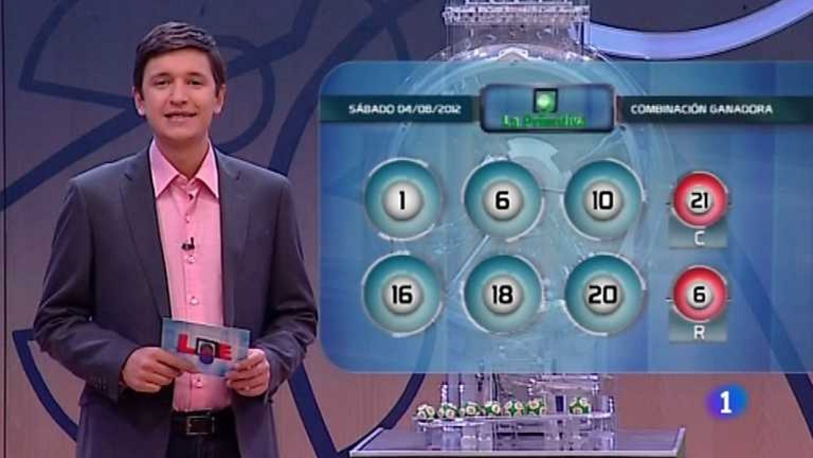 Primitiva - 04/08/12 - ver ahora