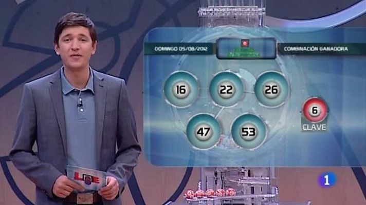 Loterías - Gordo de la Primitiva - 05/08/12