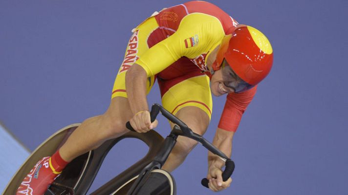 Telediario 1 - Teruel, a un puesto del diploma en el primer omnium olímpico