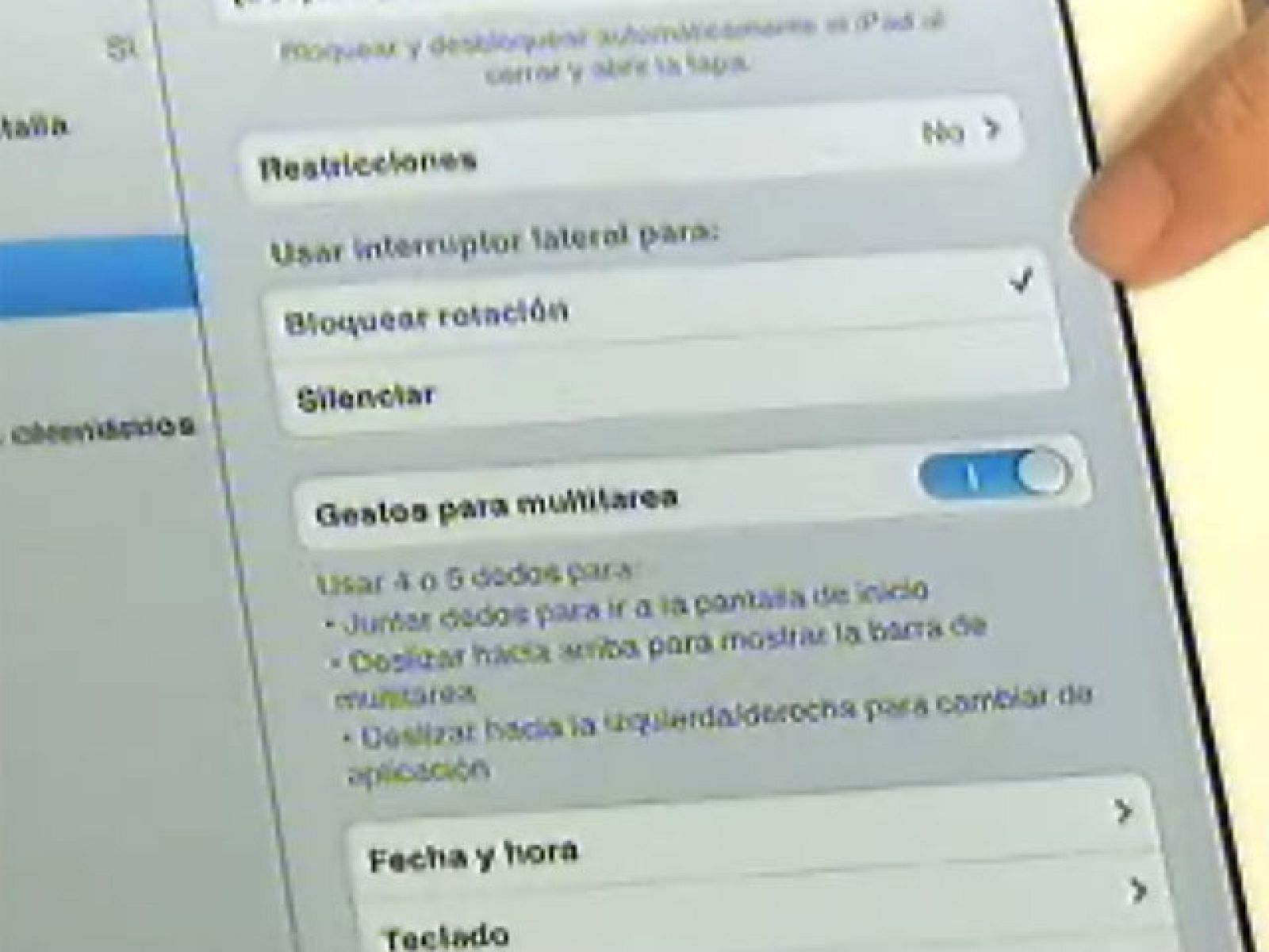 Aplicación de RTVE.es para iPad