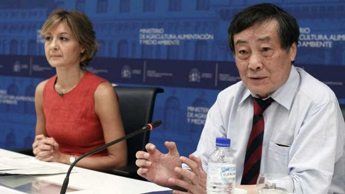 Telediario 1 - Convenio de colaboración con una de las principales empresas china de distribución de alimentos