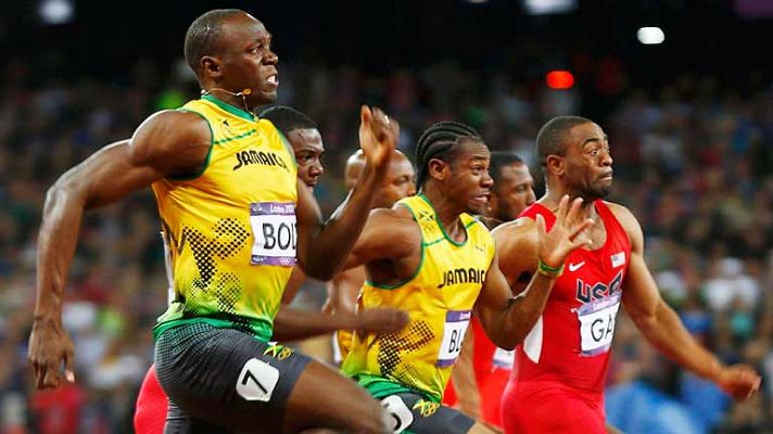 Telediario 1 - Bolt, el emperador de los 100m