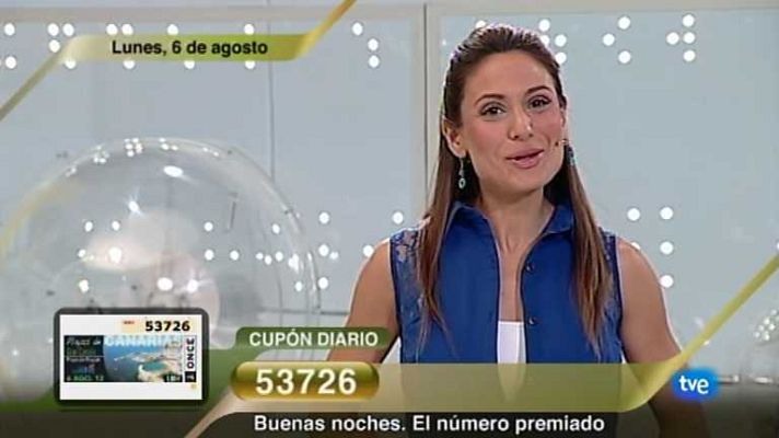 Sorteos ONCE - Sorteo ONCE - 06/08/12