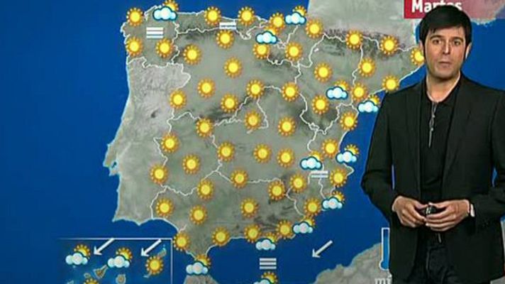 El tiempo - Comienzan a subir las temperaturas, nubes en el Mediterráneo y nieblas en Galicia