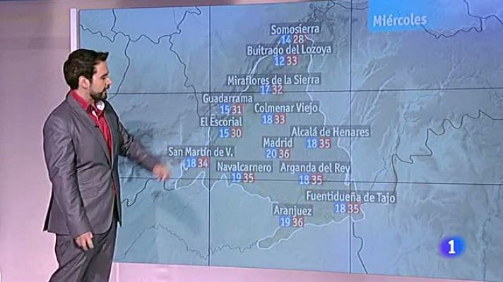 Informativo de Madrid - El tiempo en la Comunidad de Madrid - 07/08/12