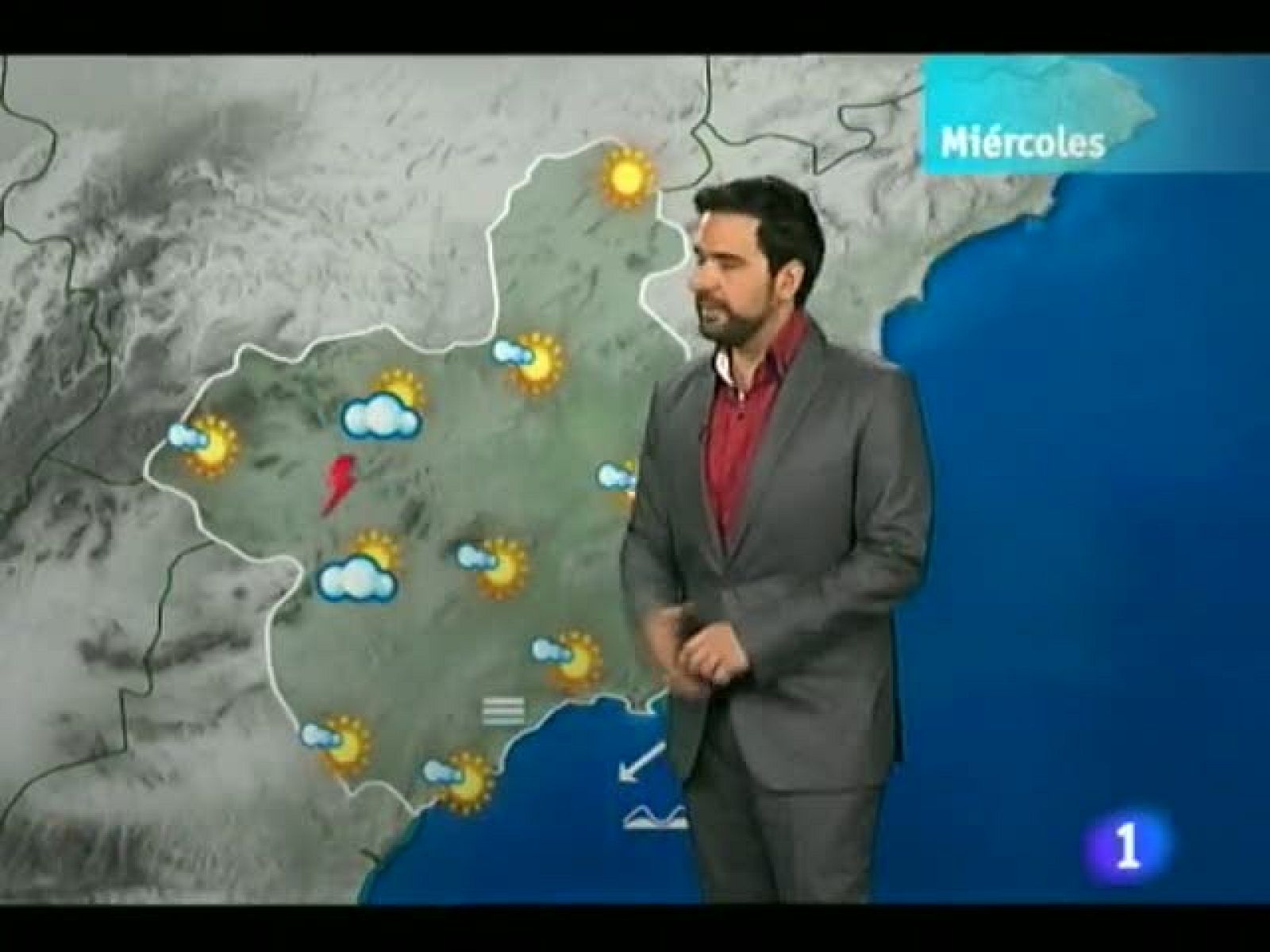 El tiempo en la comunidad de Murcia.  (07/08/2012).
